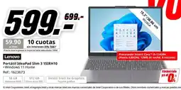 MediaMarkt Lenovo Portátil IdeaPad Slim 3 15IRH10 oferta