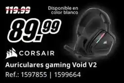 MediaMarkt Corsair auriculares gaming void v2 oferta
