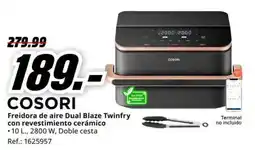MediaMarkt Cosori freidora de aire dual blaze twinfry oferta
