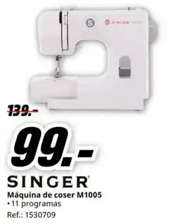 MediaMarkt Singer maquina de coser m1005 oferta