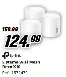MediaMarkt tp-link sistema wifi mesh deco x10 oferta