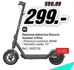 MediaMarkt Xiaomi electric scooter 5 plus oferta