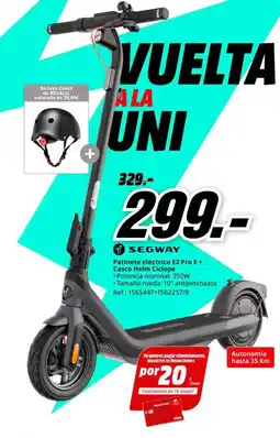 MediaMarkt Segway patinete eléctrico E2 Pro E oferta
