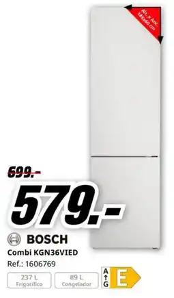 MediaMarkt Bosch combi KGN36VIED oferta