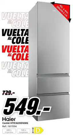 MediaMarkt Haier combi oferta