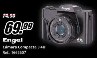 MediaMarkt Engel cámara compacta 3 4k oferta