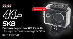 MediaMarkt SK8 Cámara deportiva SK8 Cam 4k oferta