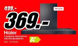 MediaMarkt Haier campana decorativa oferta