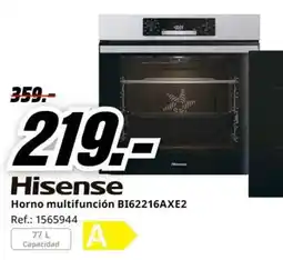MediaMarkt Hisense horno multifunción bi62216axe2 oferta