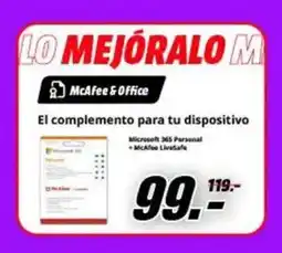 MediaMarkt mcafee & office oferta