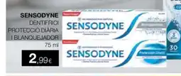 Plusfresc Sensodyne dentifrici protecció diària i blanquejador oferta