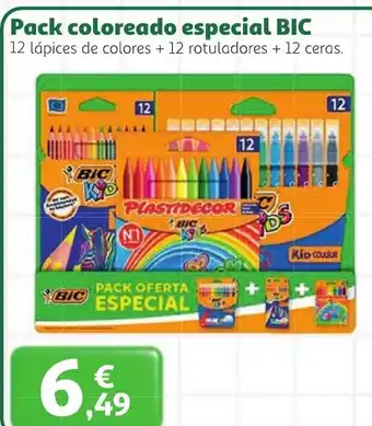 Bic pack coloreado especial