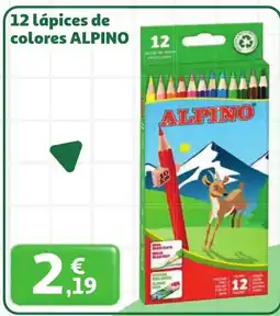 Alcampo Alpino lápices de colores oferta