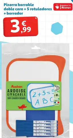 Alcampo Auchan ardoise effaçable dry eraser board oferta
