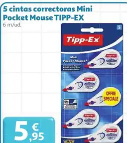 Alcampo Tipp-ex mini pocket mouse oferta