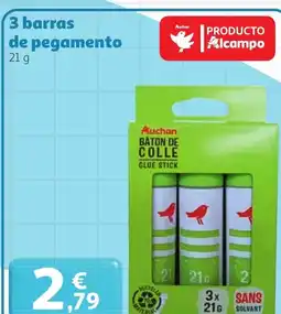 Alcampo Auchan baton de colle oferta
