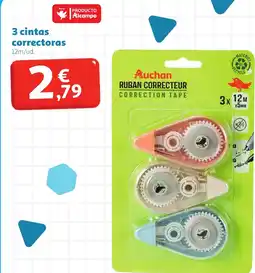 Alcampo Auchan ruban correcteur oferta