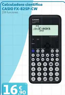 Alcampo Casio calculadora cientifica fx-82sp-cw oferta