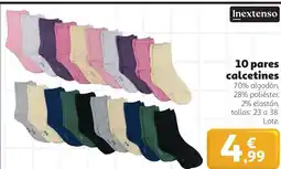 Alcampo Inextenso calcetines oferta