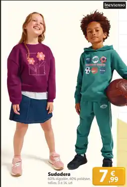 Alcampo Inextenso Sudadera oferta