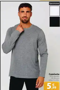 Alcampo Inextenso camiseta oferta