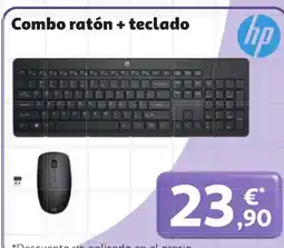 Alcampo hp combo ratón + teclado oferta