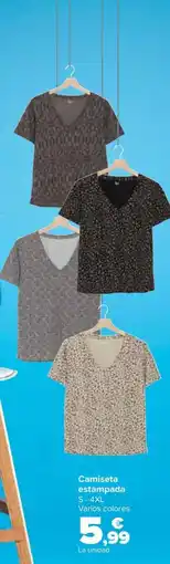 Carrefour Camiseta estampada oferta