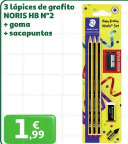 Alcampo Noris lápices de grafito oferta