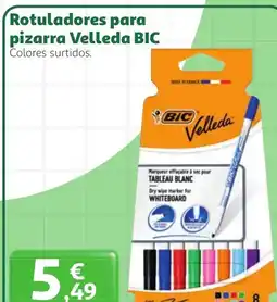 Alcampo Bic rotuladores para pizarra Velleda oferta