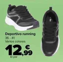 Carrefour Deportivo running oferta
