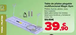 Carrefour Magic Gym tabla de pilates plegable multifuncional oferta