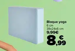 Carrefour Bloque yoga oferta