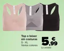Carrefour Top o bóxer oferta