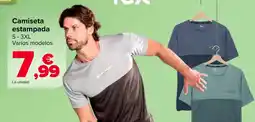 Carrefour Tex camiseta estampada oferta
