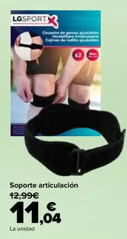 Carrefour Lg sport soporte articulación oferta