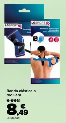 Carrefour Lg sport banda elástica o rodillera oferta