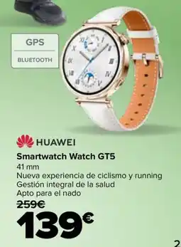 Carrefour Huawei smartwatch watch gt5 41 mm oferta