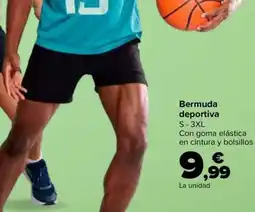 Carrefour Bermuda deportiva oferta