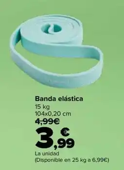Carrefour Banda elástica oferta