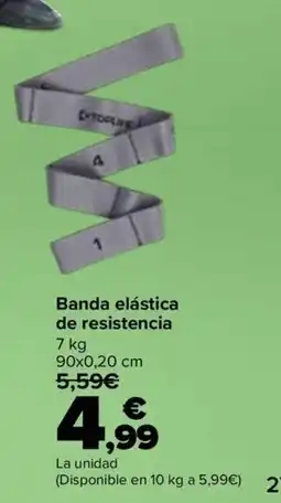 Carrefour Banda elástica de resistencia oferta