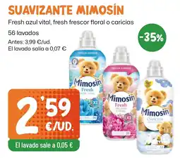 AhorraMas Mimosin suavizante oferta