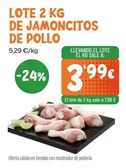 AhorraMas Jamoncitos de pollo oferta