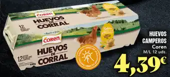Gadis Coren huevos de corral oferta