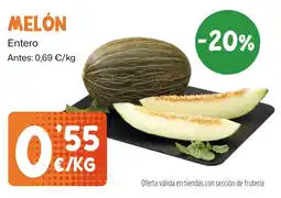 AhorraMas Melón Entero oferta
