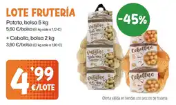 AhorraMas Lote frutería oferta
