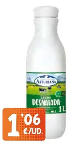 AhorraMas Asturiana leche desnatada oferta