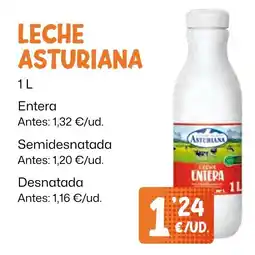 AhorraMas Leche Asturiana oferta