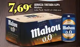 Gadis Mahou Cerveza tostada 0,0% oferta