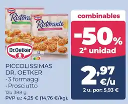 La Sirena Dr. Oetker piccolissimas oferta
