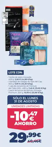 La Sirena Lote con oferta